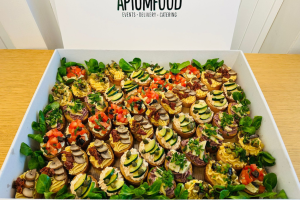 platou bruschette de post NOU! Platou „Bruschette de post” (vegan)